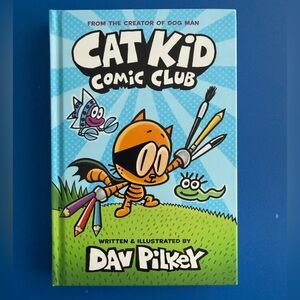 Cat Kid Comic Club by - Blue and Green Cover